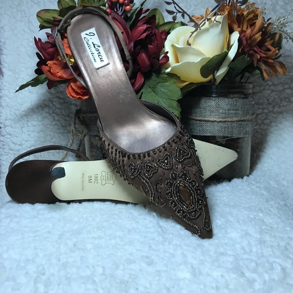 J. Loren EURO shoes. Gorgeous brown heels - Picture 3 of 7